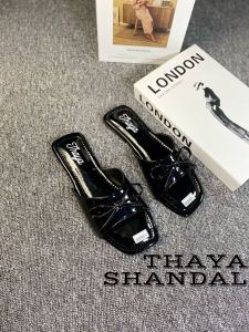 Sandal Wanita ELSA Teplek Trendy Motif Geometris - Nyaman & Stylish