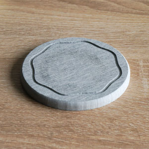 (SG Ready Stock) Round Diatomite Coaster | Water Absorbent Coaster | High Quality Engraved Coaster | Quick Dry Coaster