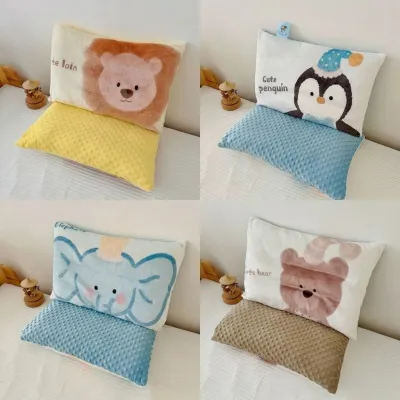 Gối Nằm Hoạt Hình Nhung Mềm 50x28cm - Gối Ngủ Cute Kê Đầu Sofa Gối Ôm Decor Phòng