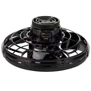 IPIE2 Swing Flying Fingertip Gyroscope 360° Rotating LED Light Helicopter Hand Spinner Fidget Toy USB Charging Fingertip Helicopter Toy Adult