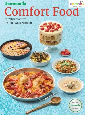 Comfort Food for Thermomix by Chef Anis Nabilah Cook Book TM5 | TM6 Recipe COOK BOOK FREE 1pack Hengs Malacca Nyonya Rendang Sauce