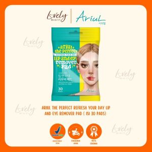 The Perfect Refresh Your Day! Lip and Eye Remover Pad