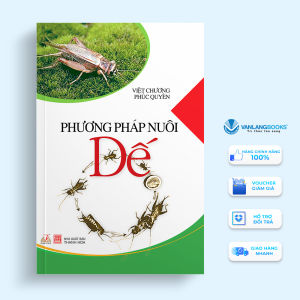 Sách - Phương Pháp Nuôi Dế-Vanlangbooks