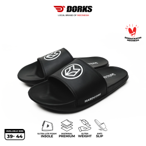 Dorks Corp - Sandal Slop Casual Pria Wanita Sendal Selop Slipper Anti Licin Original Dorks