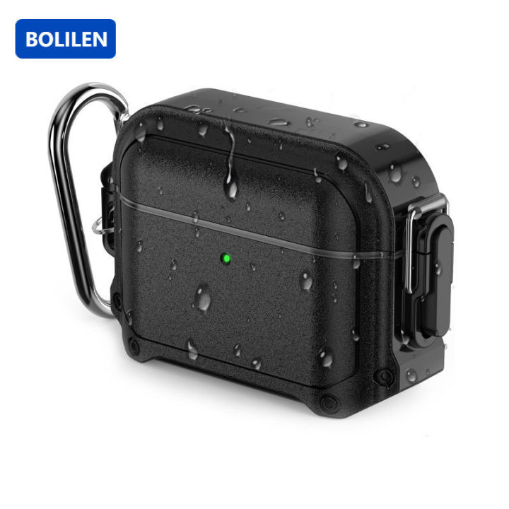 Waterproof Airpods Pro 2/1 Case with Lock, Full Body Shockproof