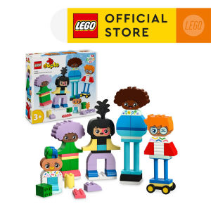 LEGO DUPLO 10423 Buildable People with Big Emotions (71 Pieces) Building Block Toys Mainan Block