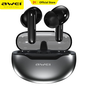 Awei S1 Ultra NEW ENC Earphones Bluetooth 5.3 TWS Wireless Earbuds HiFi in-Ear DNS call noise reduction Smart Noise Reduction speaker with mic IPX7 Waterproof Earphone for Samsung iphone Huawei Xiaomi Headphones