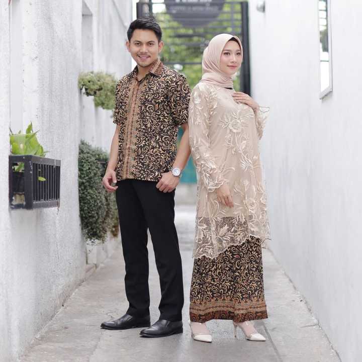 100% TERMURAH (COD)/Baju Batik couple/Batik/Baju Muslim Wanita