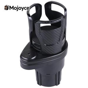 2 In 1 Auto Telescopic Water Cup Holder 360 Rotating Multifunctional Dual Holder