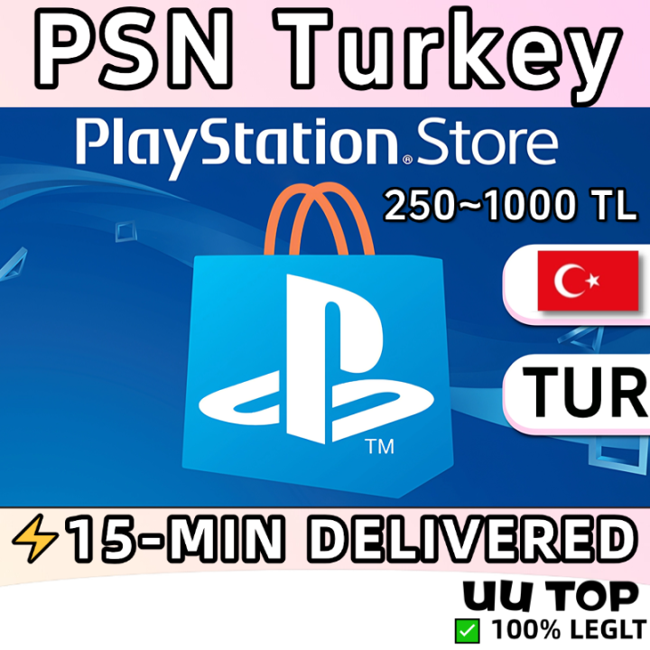 PSN TUR Playstation Gift Card Turkey 250TL~1000TL Playstation PS Plus ...
