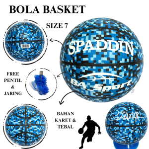 BOLA BASKET KARET ANAK REMAJA PEMULA SIZE 7 BAHAN BAGUS