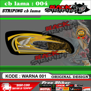 STRIPING CB 100 LAMA VARIASI 004