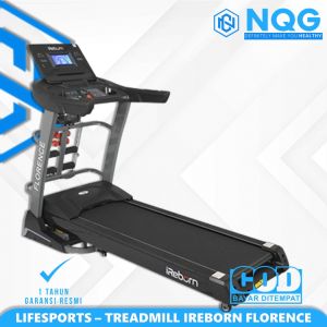 NQG - New Alat Olahraga Fitness Gym Walking Pad Treadmill Elektrik Florence
