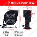 Quạt Sò Ly Tâm 220V 130FLJ0 60W | Quạt Sên | Quạt Sên Ly Tâm | Quạt Hút Khói | Quạt Ly Tâm | Quạt Hút Ly Tâm. 
