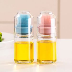 Tempat Minyak Smartchoice Set Botol Kuas Minyak Madu Kue Bbq Bahan Silikon / Botol Minyak Kuas Botol Bumbu