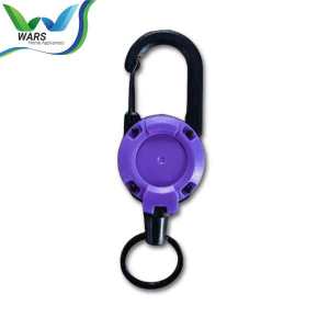WARS Gantungan Kunci Multifungsi Tali Kawat Tarik Otomatis Retractable Keychain