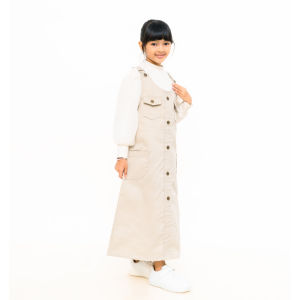SOLA - Overall Rok Anak Bahan American Drill/Jumpsuit Anak Perempuan