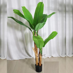 Tanaman Hias Plastik Bunga Pohon Pisang Ornamen Dekorasi Ruangan Rumah Buatan Artificial COD PBP130