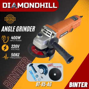 GERINDA TANGAN BINTER BT-85-AG – Angle Grinder Mesin Potong & Poles Serbaguna