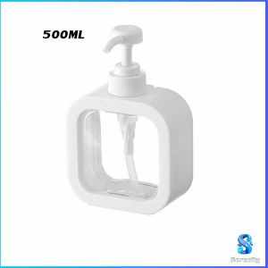 Serenity  ขวดปั๊มสบู่เหลว ขวดเปล่า โลชั่น เจลอาบน้ํา 300ml 500ml Bathroom Storage