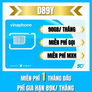( 1 TỶ GB - Nạp Theo Tháng ) Sim 4G 5G Vinaphone Gói TD49 D159V D89Y Miễn Phí 1 Tháng Đầu Dùng Mạng Thả Ga . FREESHIP - CHƯA KÍCH HOẠT.