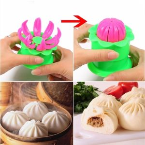 DIY Dumpling Mould Plastic Dough Bun Maker Press Meat Pie Pastry Mold Equipment Easy Kitchen Tools