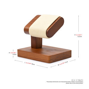 Oirlv Wooden Bracelet Watch Display Stand Rings Organizer Holder Jewelry Storage Rack SM212 SM214
