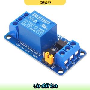 YIBAR Mô-đun rơ-le 1 kênh 33 V 5V 12V 24 V bảng rơ-le kích hoạt mức cao và thấp