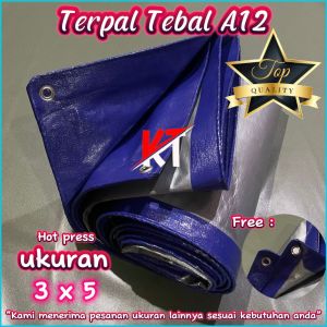 Terpal Plastik A12 Ukuran 3x5 Meter Super Tebal