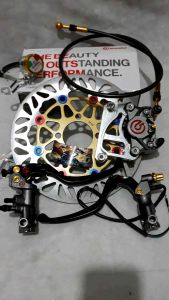 Paket Kaliper Master Rem Beat / Scoopy / Vario Old 110 125 150 Kaliper 2P Piringan Lebar 260mm