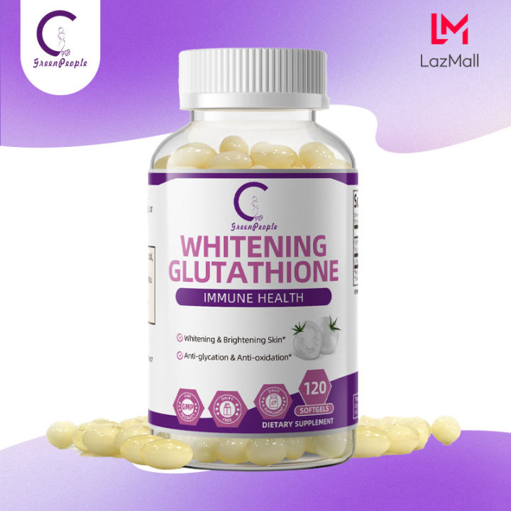 GPGP Greenpeople White Tomato Glutathione Whitening Capsules Anti-aging Anti-oxidation Body Sculpting Organic Skin Lighteners Glutathione Whitening - Lazada