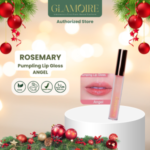 GLAMOIRE - ROSEMARY Plumping Lip Gloss Angel | Lip Volume | Lip Tint | LIP PLUMPER BIBIR PENUH