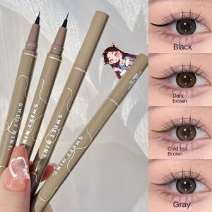 Marian Beauty Sweet Mint Long Lasting Waterproof Slim Liquid Eyeliner Pencil Black Brown Color Eyeliner Pen