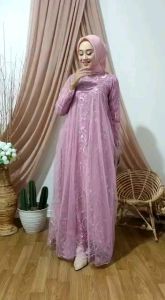 Gloria Dress: Gamis Terbaru & Gamis Tile Tutu