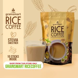 Grainsmart Rice Coffee With Barley and Moringa Sweetened by Stevia 210g