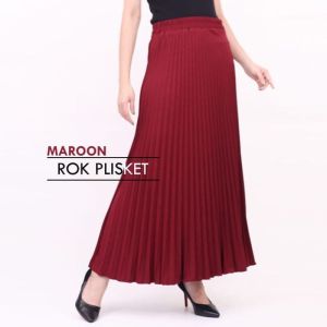 LC - Rok Plisket Premium / Maxi Skirt Plisket / Rok Plisket Mayung Fit JUMBO