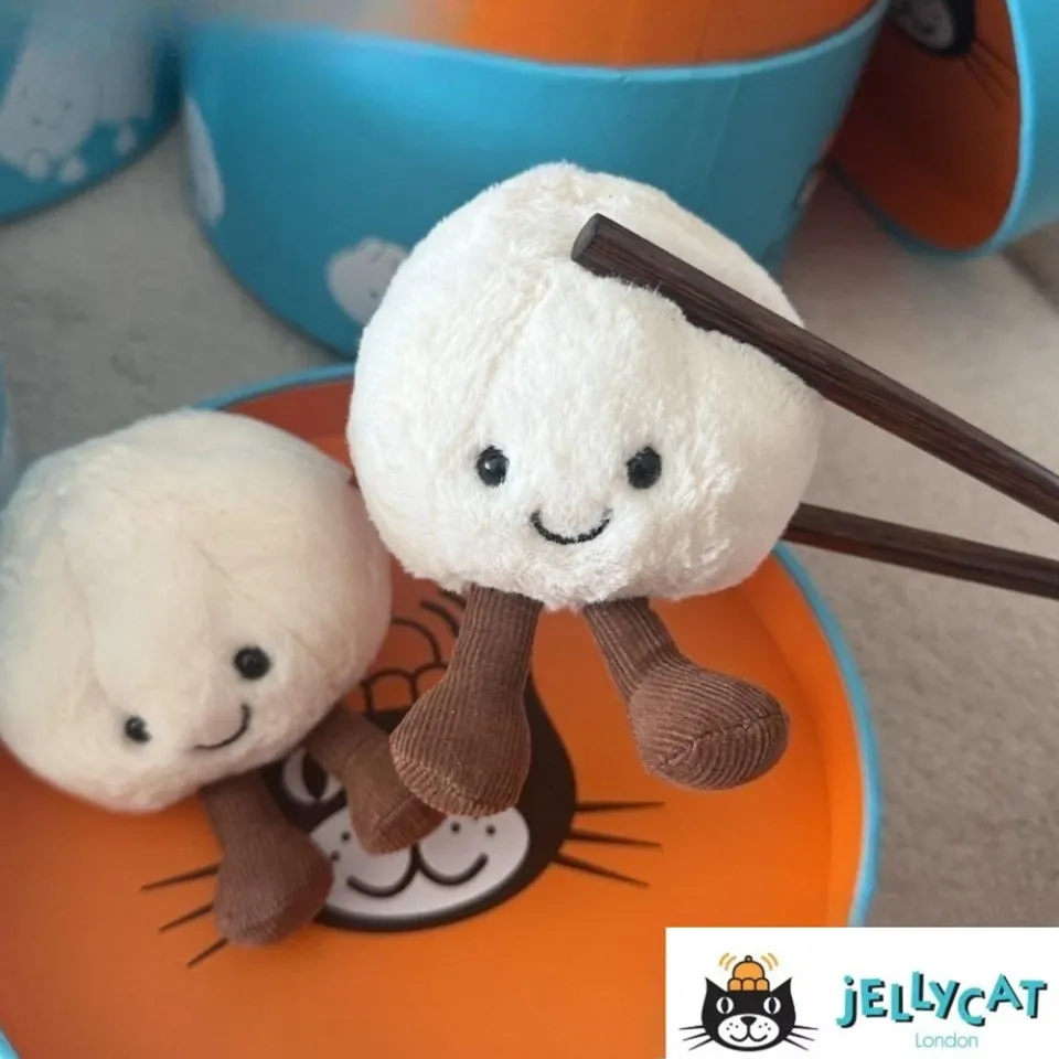  上海限定　小籠包　Yum & Sum Dumplings Easter Day Shanghai Edition Yum Sum Dumplings Plush With Dust Bag