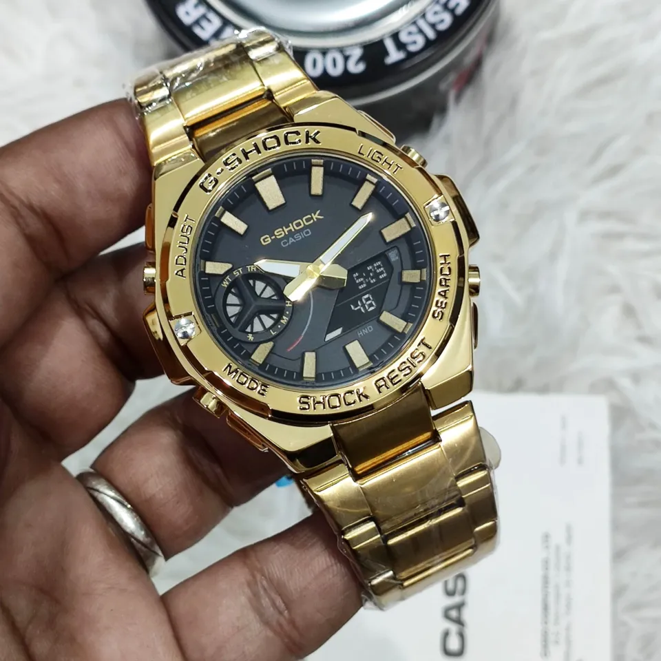 G-SHOCK ゴールド GST-B500 GST-B500GD-9AJF | CASIO