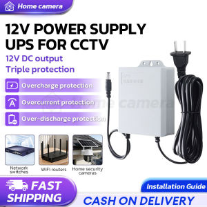 12V 1.5A Mini UPS Battery Backup with High-Performance Lithium Battery for Reliable Power