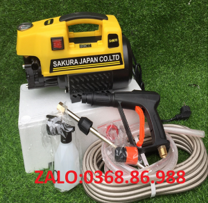 máy bơm xịt rửa xe áp lực cao .Công suất 3500w .Bảo hành 12 tháng -