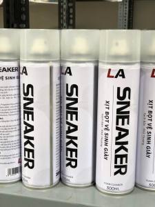 Chai xịt tạo bọt vệ sinh giày Sneaker Dung dịch vệ sinh giày giặt khô giày cao cấp