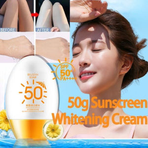 SPF50+ Sunscreen Cream UV Protection Premium Brightening Sunscreen Lotion Refreshing Non-greasy 50ml