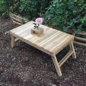 โต๊ะพับ โต๊ะพับไม้สักญีุุ่่ปุ่น โต๊ะพับปิกนิค โต๊ะเคลือนย้าย โต๊ะพกพา งานไม้สักทอง