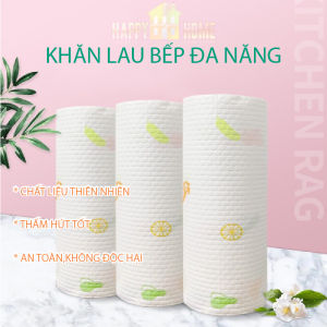 Cuộn 50 miếng khăn lau đa năng