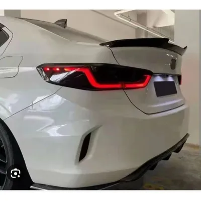 HONDA CITY GN2 2020-2024 M4 STYLE REAR TRUNK SPOILER DUCKTAIL M4 SPOILER FOR CITY SPOILER ABS NEW CITY M4 SPOILER