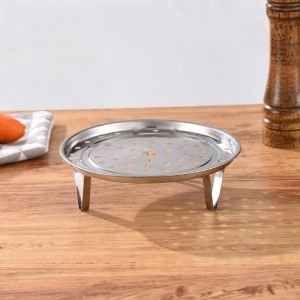 YESPERY 18-26CM Stainless Steel Steamer Rack Multifunctional Pot Steaming Dumplings Tray Stand Cookware Kitchen Cooking Tools