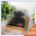 Kotak Frame Fiber Tempat Perhiasan full Set Cincin, Gelang, Kalung dan Anting untuk Mahar atau Seserahan Pernikahan - FCGKA. 