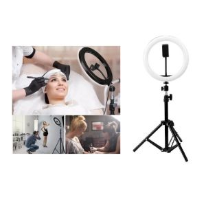 Zomei 10 Inch LED Ring Light Kit for Make Up & Live Streaming