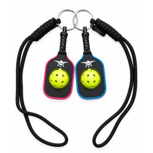 Personalized Pickleball Paddle Fidget Key Holder