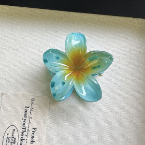 🔥Fashion Flower Hair Clips Girls Acrylic Hairpin Summer Beach Women Hair Accessories LovelylifeFu👍